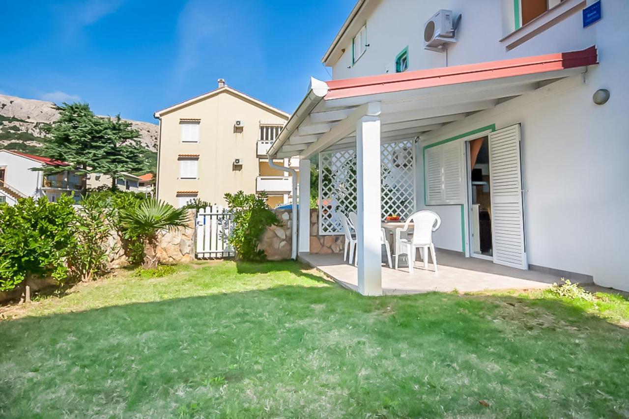 Apartments Ljubica Garden Baška Eksteriør bilde